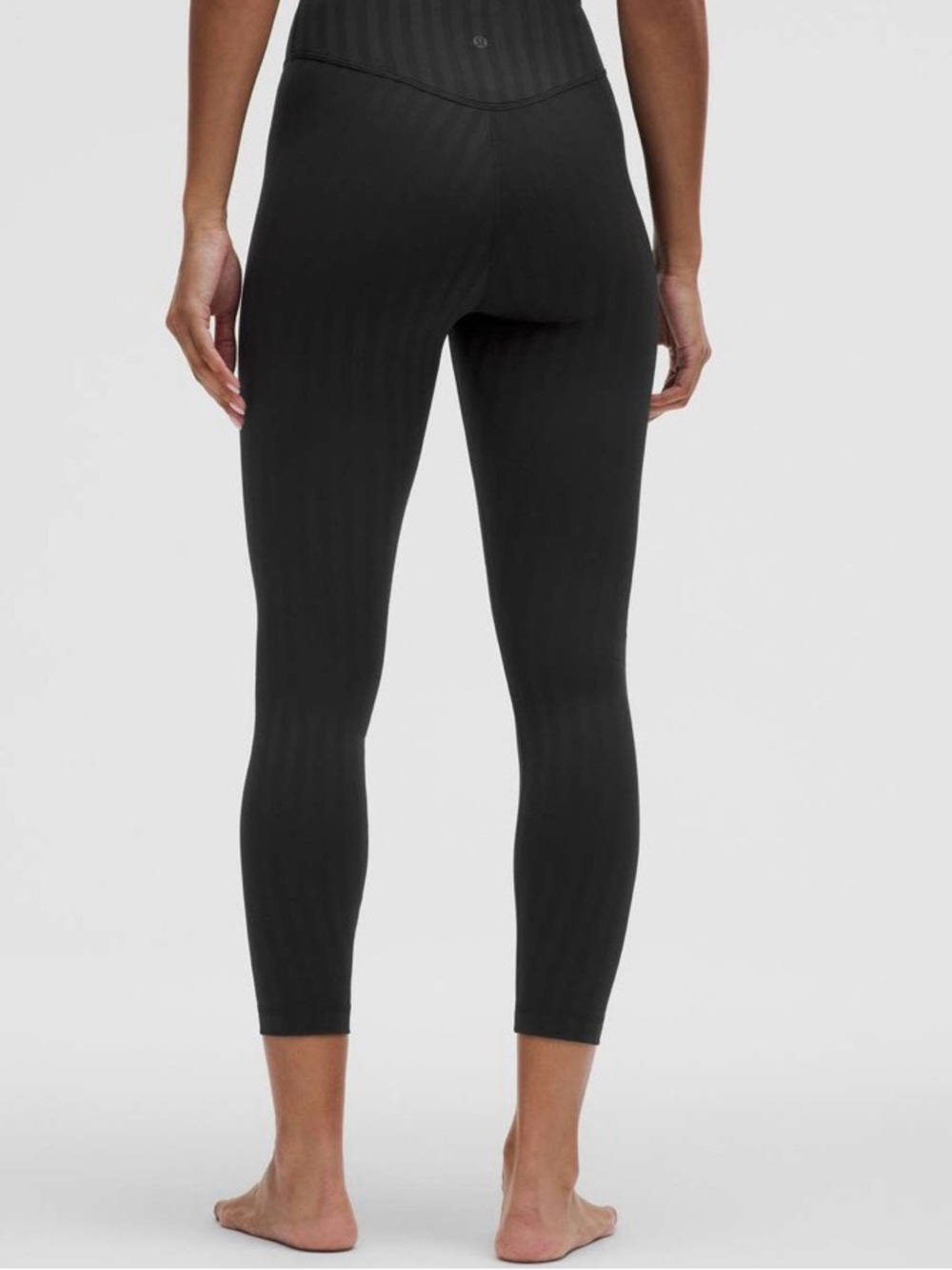 Lululemon Wunder Under High-Rise Tight 25" *Tonal Stripe size 8